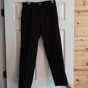 Men's George black dress pants, 30x30, like new